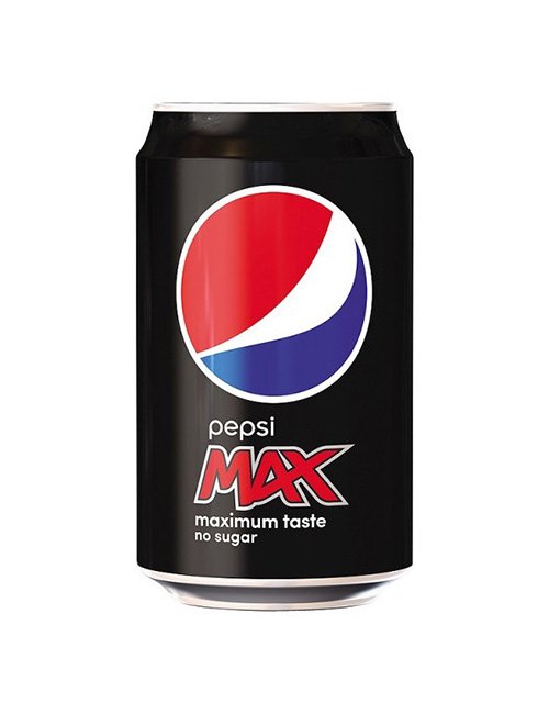 Pepsi Max can 330ml.