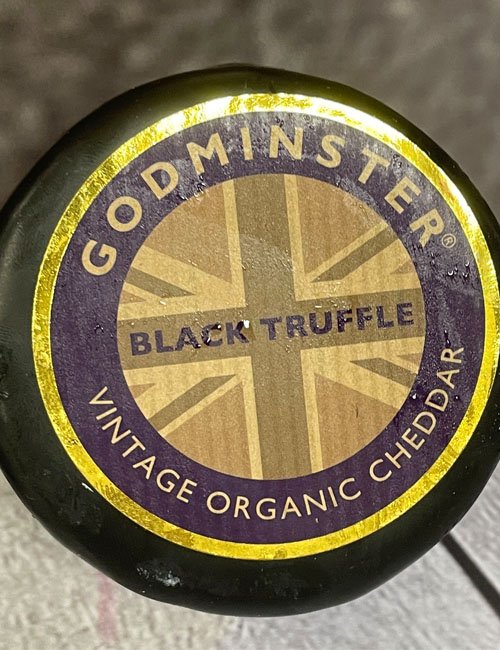 Godminster Black Truffle Vintage Organic Cheddar.cheese hamper